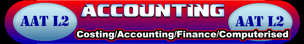 AAT Level 2 Accounting Costing Accounting Finance Computerised