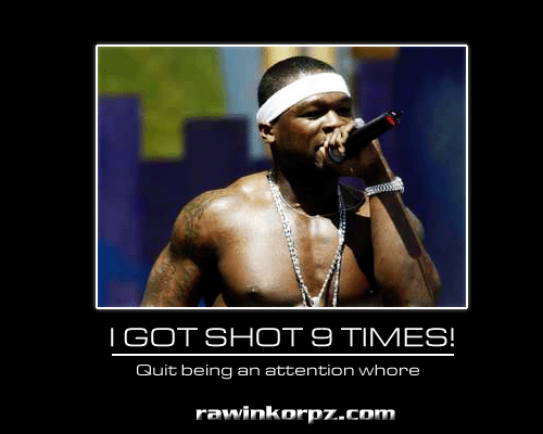 50 Cent - Demotivational Posters