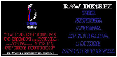 Rawinkorpz CD - Hosted By D-Raw