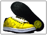 012 - Adidas Adicolor - Yellow Trainers - Mr Men - Mr Happy